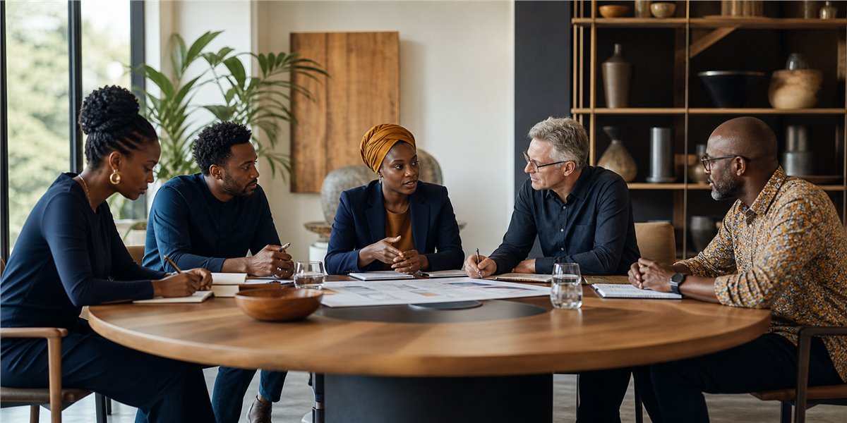 Rencontre professionnelle illustrant une Alliance équilibrée